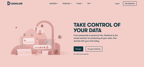 Dashlane password manager